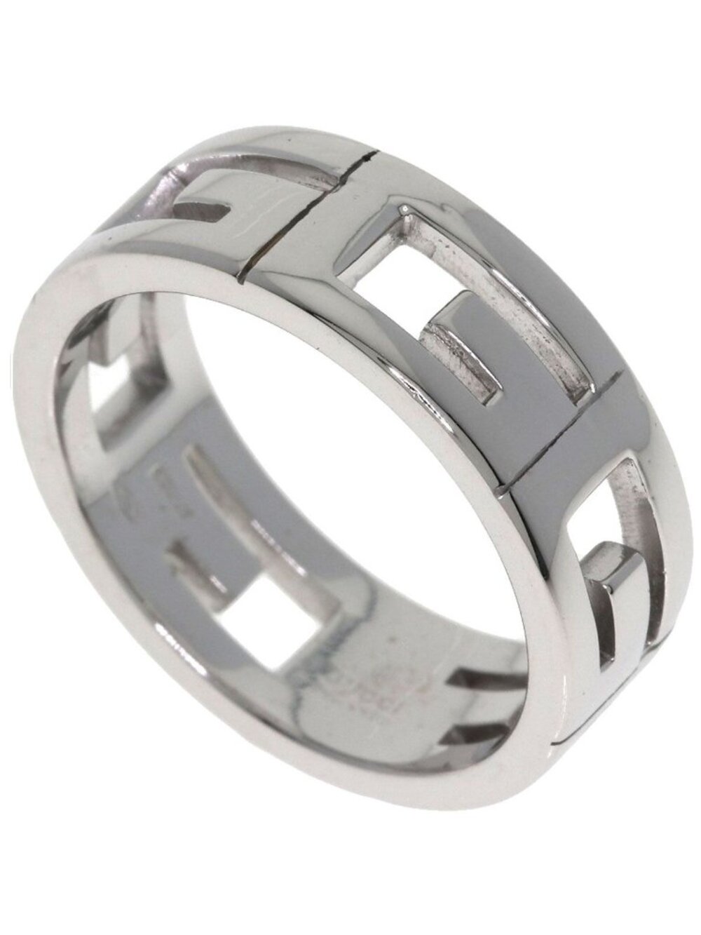 Gucci Multi Pull Ring 18k White Gold